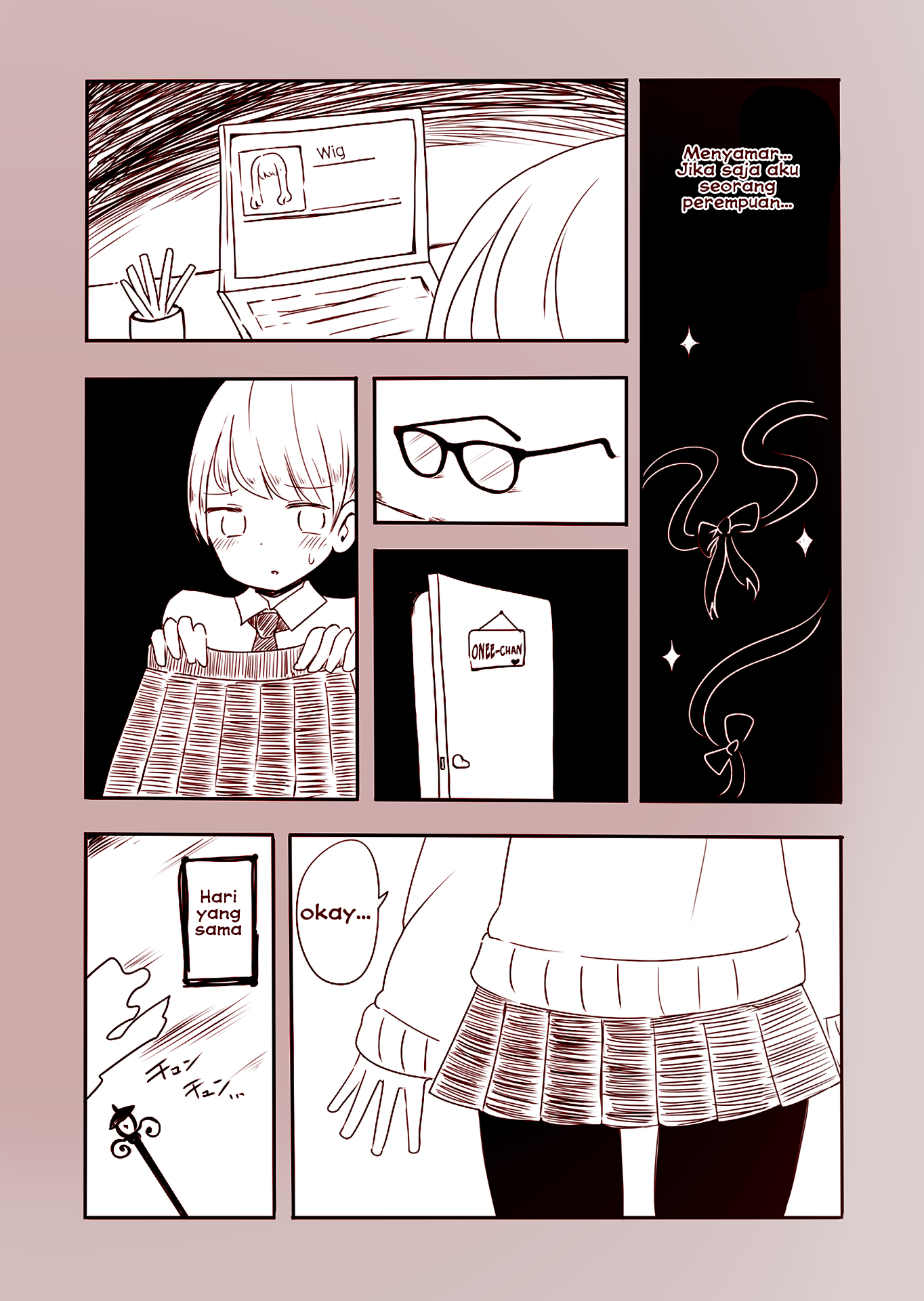 A Crossdresser's Valentine Chapter 1 - halaman 2