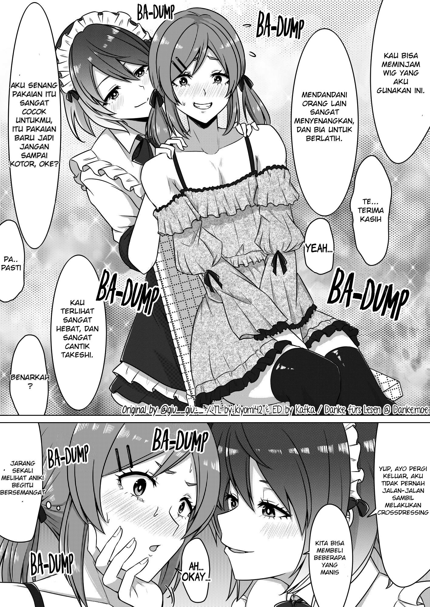 A Crossdressing Aniki and His Underling Chapter 0 - halaman 5