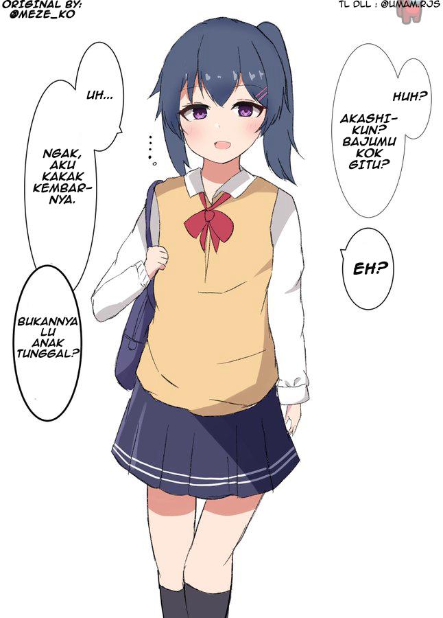 A Crossdressing Boy Who Isn't Good at Deceiving Chapter 0 - halaman 1