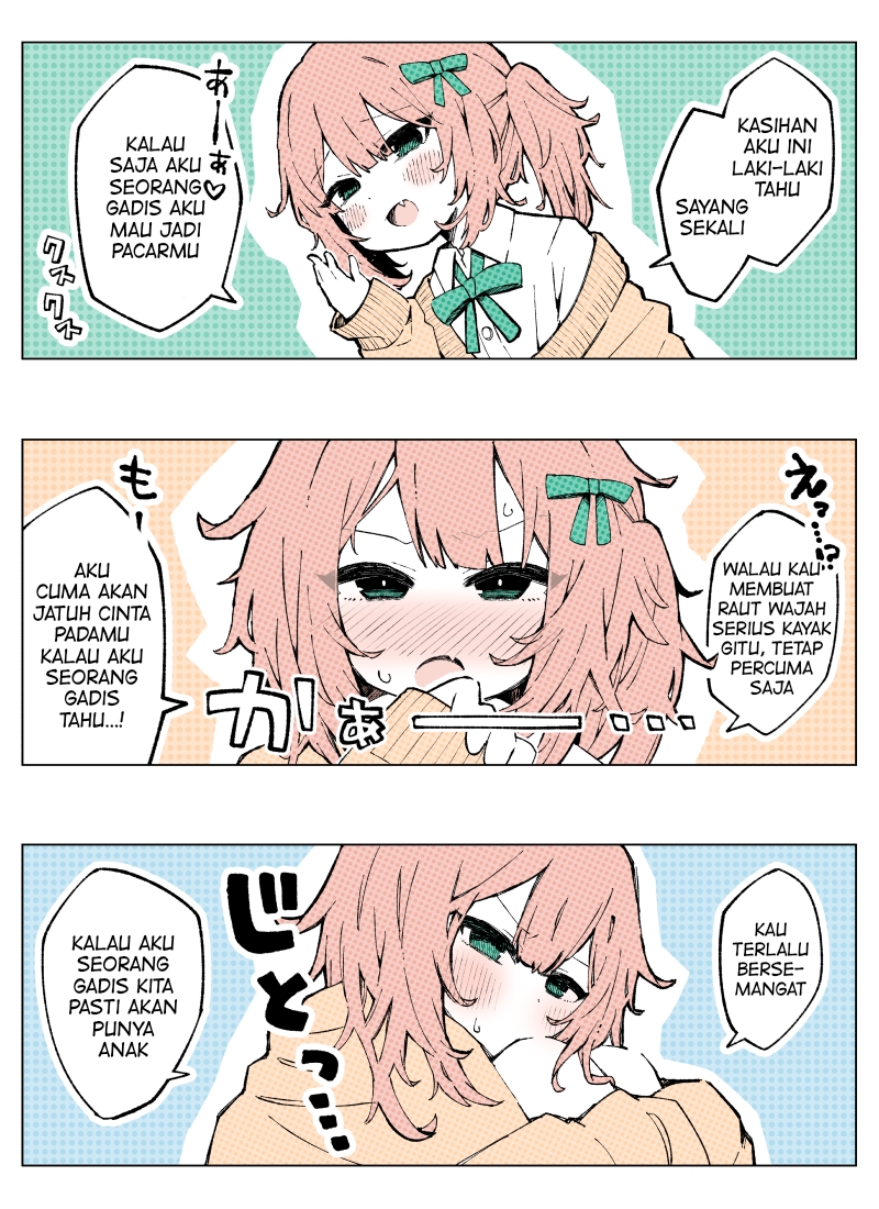 A Crossdressing Boy Who Keeps Saying "If I Was a Girl" Chapter 0 - halaman 1