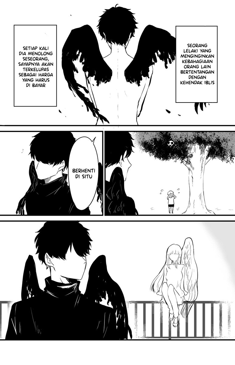 A Devil With Crippled Wings Falls in Love With a One-Winged Angel Chapter 0 - halaman 1