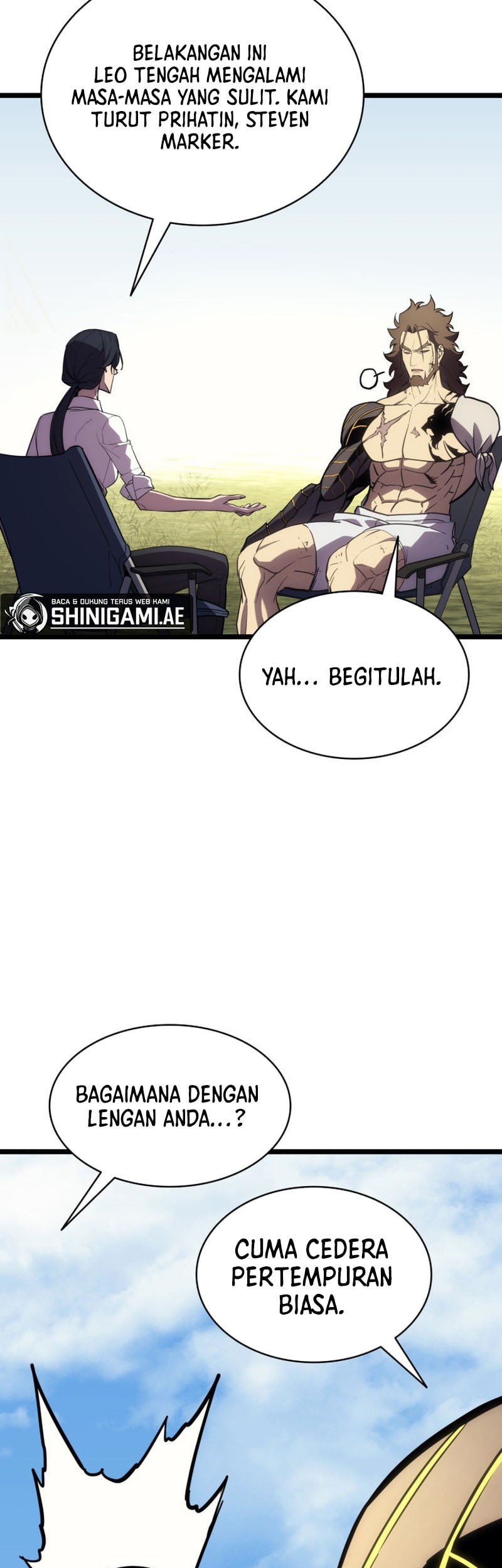 A Disaster-Class Hero Has Returned Chapter 128 - halaman 56