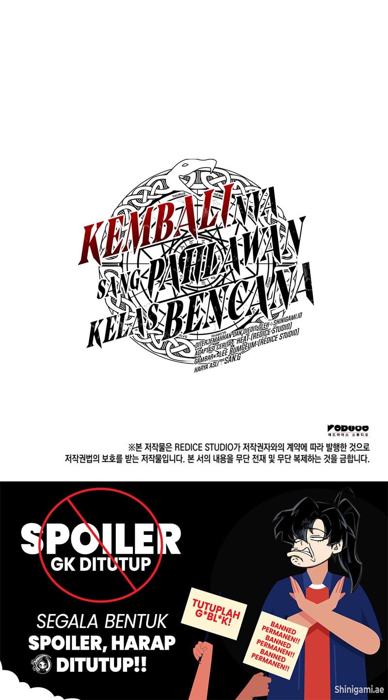 A Disaster-Class Hero Has Returned Chapter 128 - halaman 82