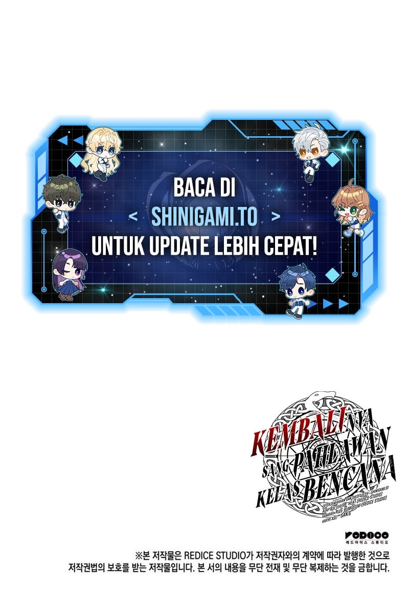 A Disaster-Class Hero Has Returned Chapter 135 - halaman 69