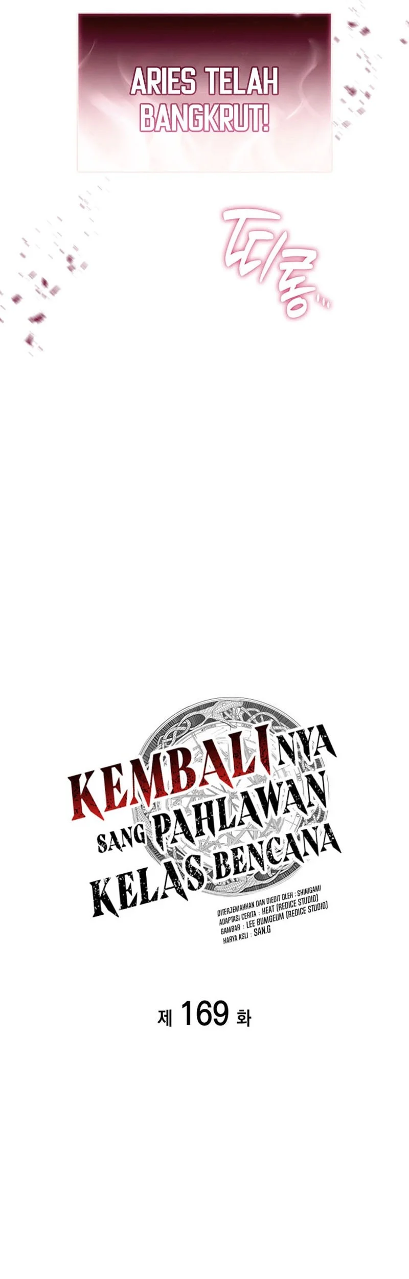 A Disaster-Class Hero Has Returned Chapter 169 - halaman 3