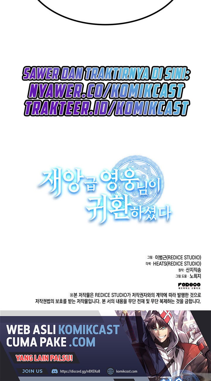 A Disaster-Class Hero Has Returned Chapter 29 - halaman 67