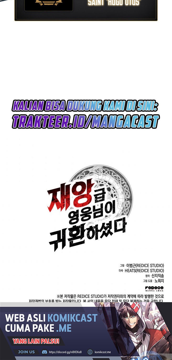 A Disaster-Class Hero Has Returned Chapter 43 - halaman 77