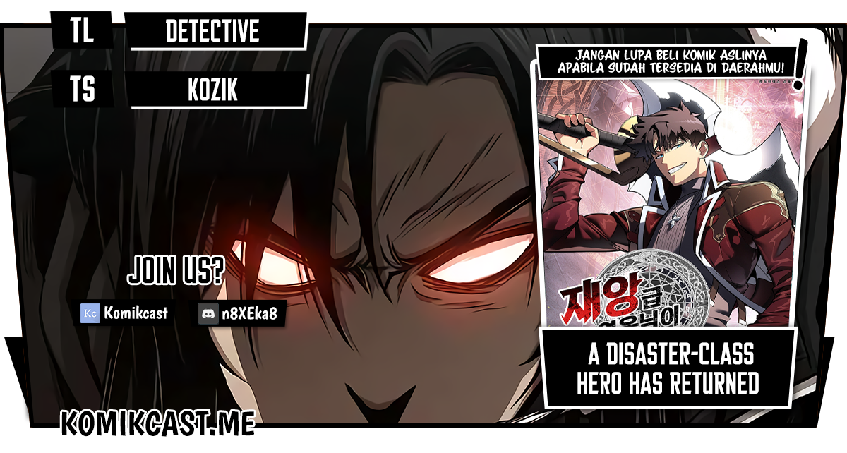 A Disaster-Class Hero Has Returned Chapter 45 - halaman 1