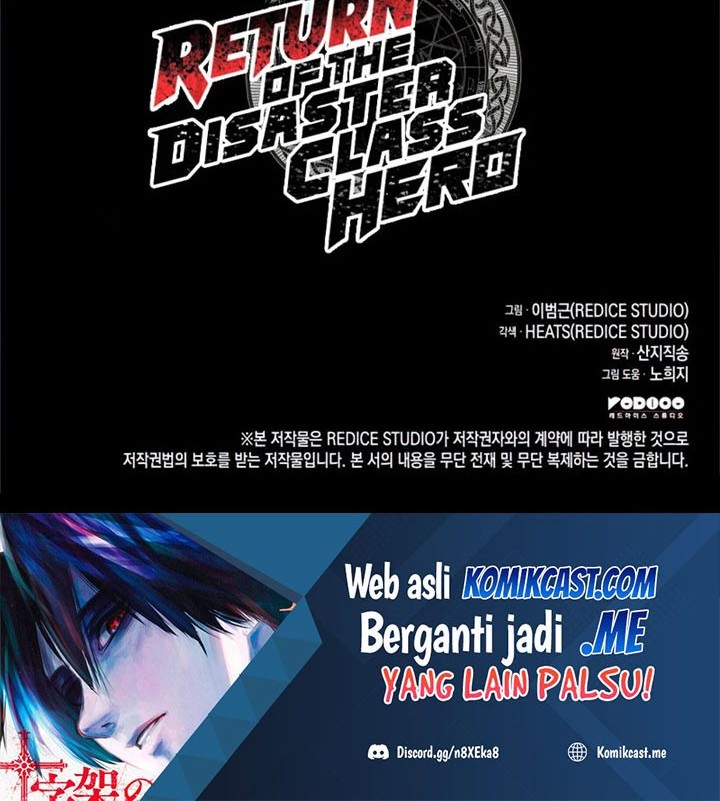 A Disaster-Class Hero Has Returned Chapter 45 - halaman 161