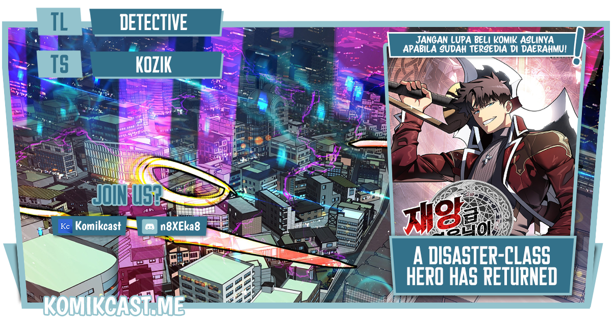 A Disaster-Class Hero Has Returned Chapter 47 - halaman 1