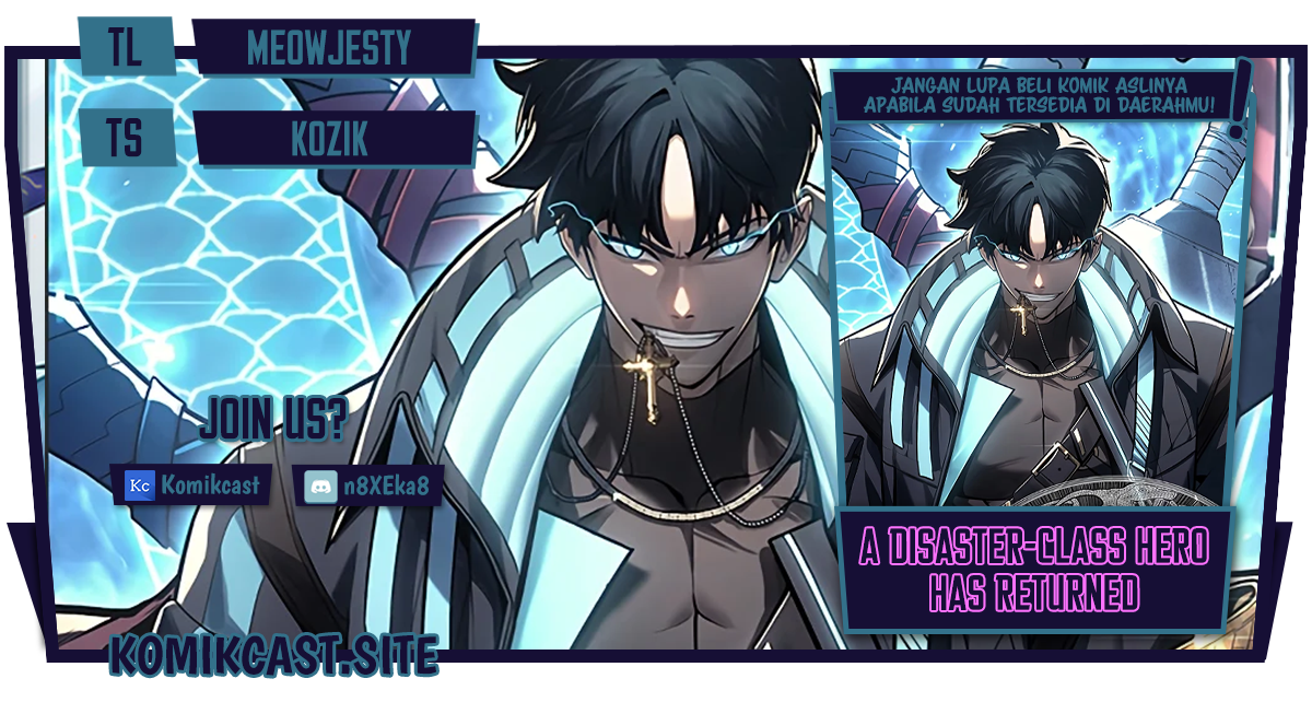 A Disaster-Class Hero Has Returned Chapter 53 - halaman 1