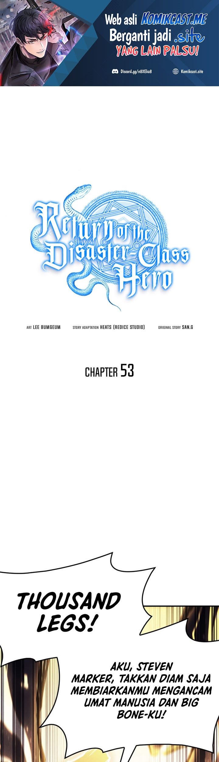 A Disaster-Class Hero Has Returned Chapter 53 - halaman 2