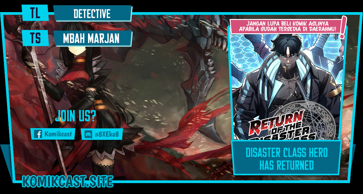 A Disaster-Class Hero Has Returned Chapter 62 - halaman 1