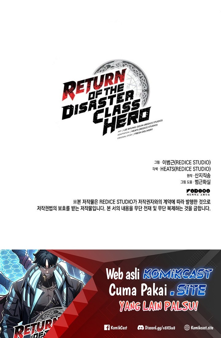 A Disaster-Class Hero Has Returned Chapter 64 - halaman 85