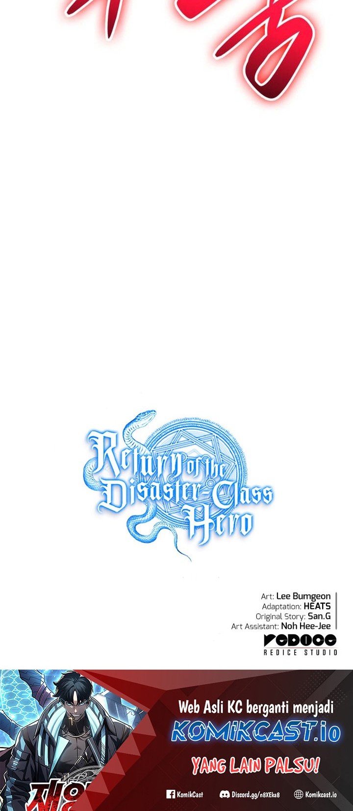 A Disaster-Class Hero Has Returned Chapter 68 - halaman 67