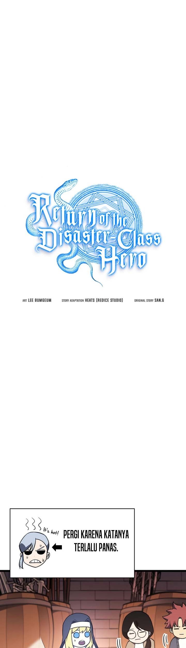 A Disaster-Class Hero Has Returned Chapter 75 - halaman 34