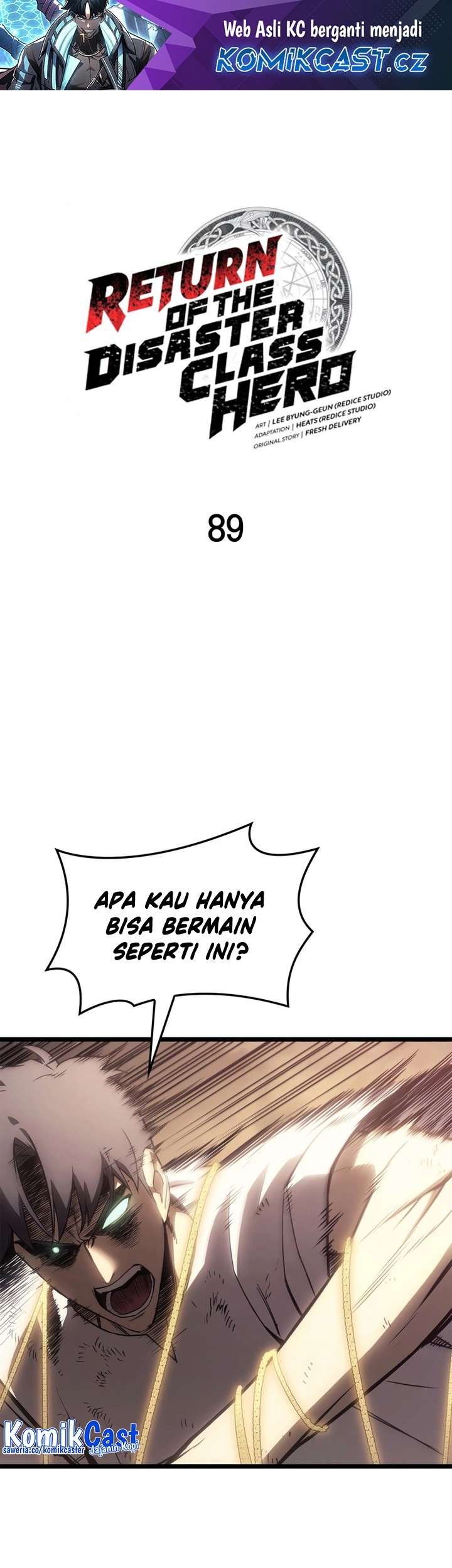 A Disaster-Class Hero Has Returned Chapter 89 - halaman 2