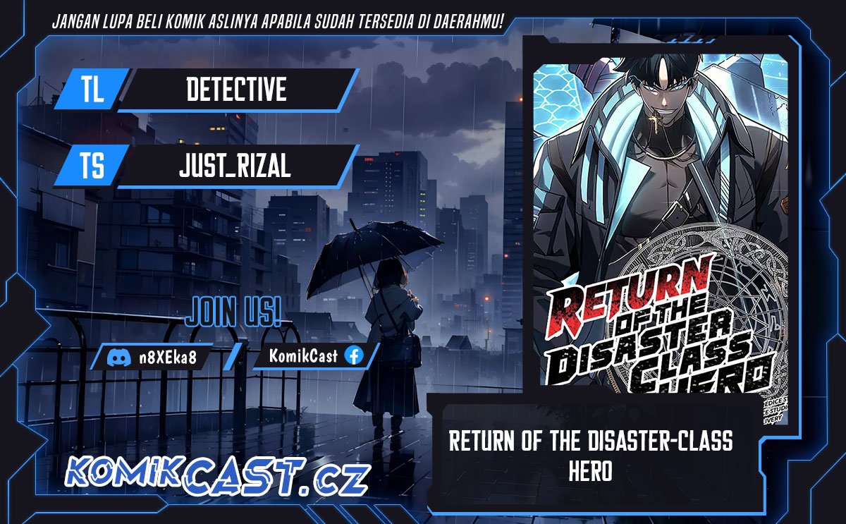 A Disaster-Class Hero Has Returned Chapter 95 - halaman 1