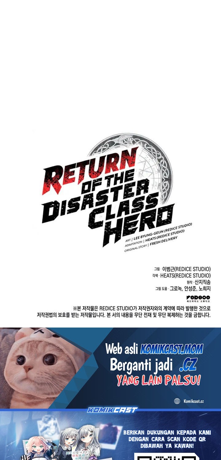 A Disaster-Class Hero Has Returned Chapter 99 - halaman 98