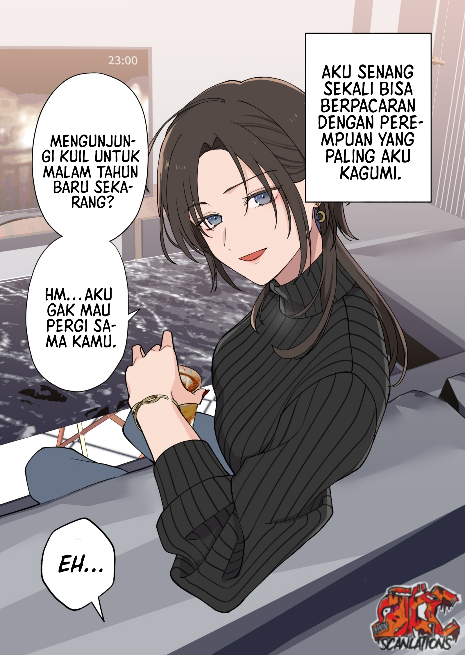 A Disturbing Girlfriend Who Hates Visiting a Shrine for New Year's Eve Chapter 0 - halaman 1