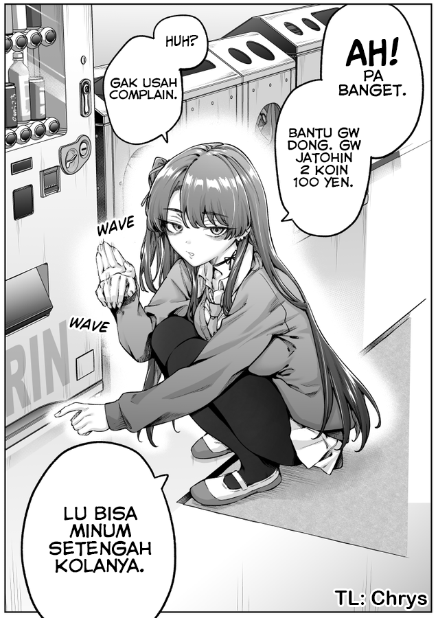 A Downer Gyaru-chan with a Broken Sense of Personal Space Chapter 1 - halaman 1