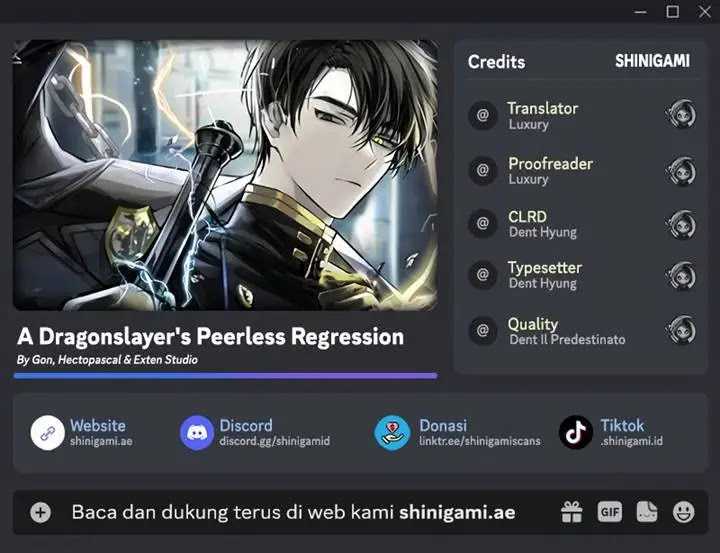 A Dragonslayer’s Peerless Regression Chapter 1 - halaman 1
