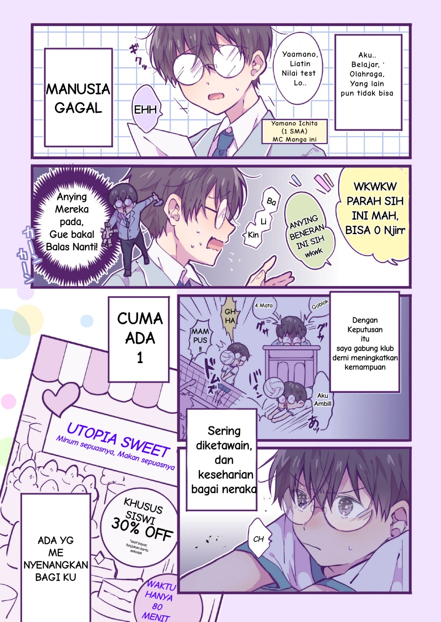 A First-Year High School Boy Whose Hobby Is Cross-Dressing Chapter 1 - halaman 1