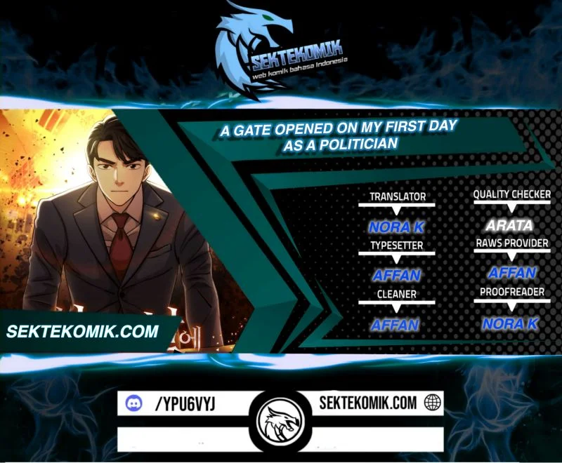 A Gate Opened On My First Day As A Politician Chapter 13 - halaman 1