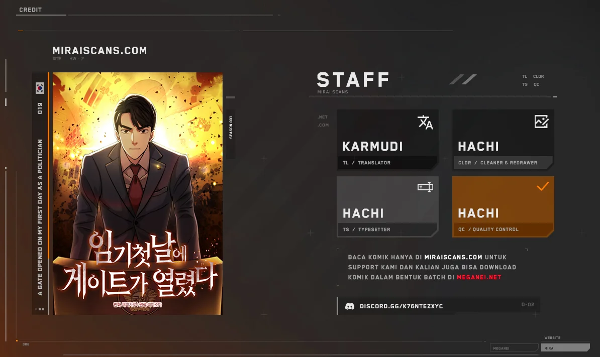 A Gate Opened On My First Day As A Politician Chapter 19 - halaman 1