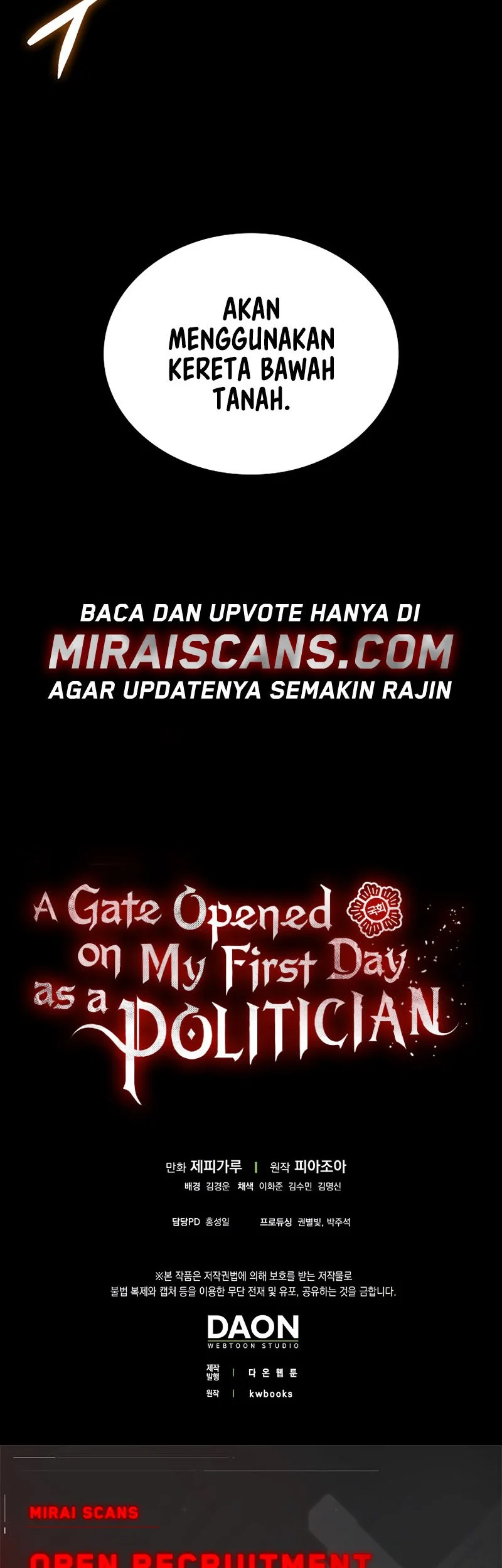 A Gate Opened On My First Day As A Politician Chapter 26 - halaman 60