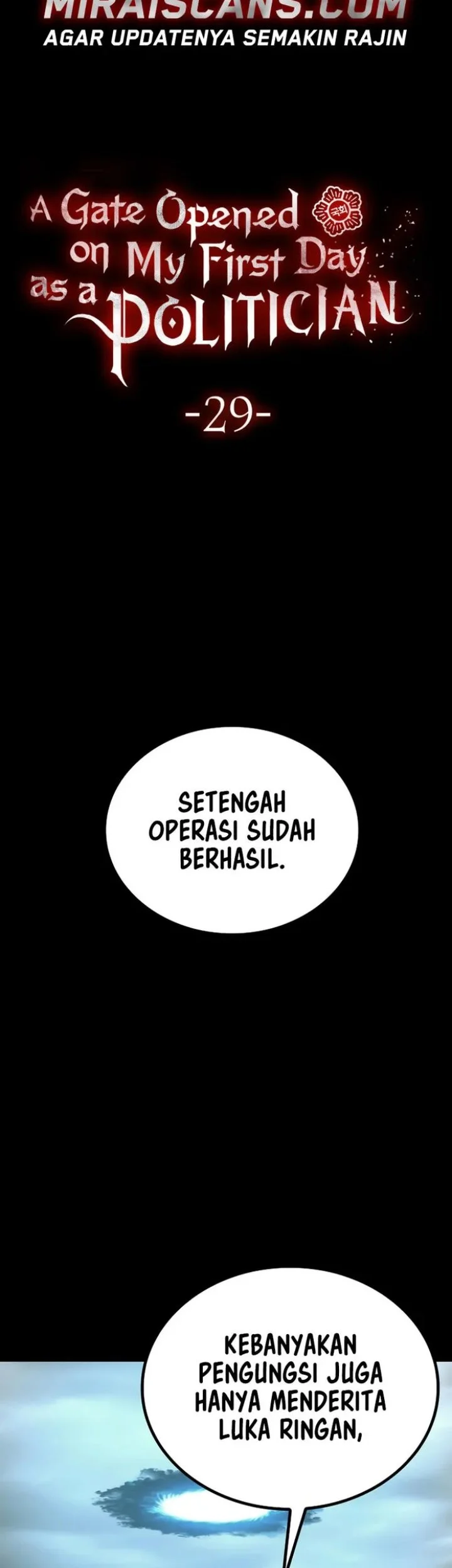 A Gate Opened On My First Day As A Politician Chapter 29 - halaman 24