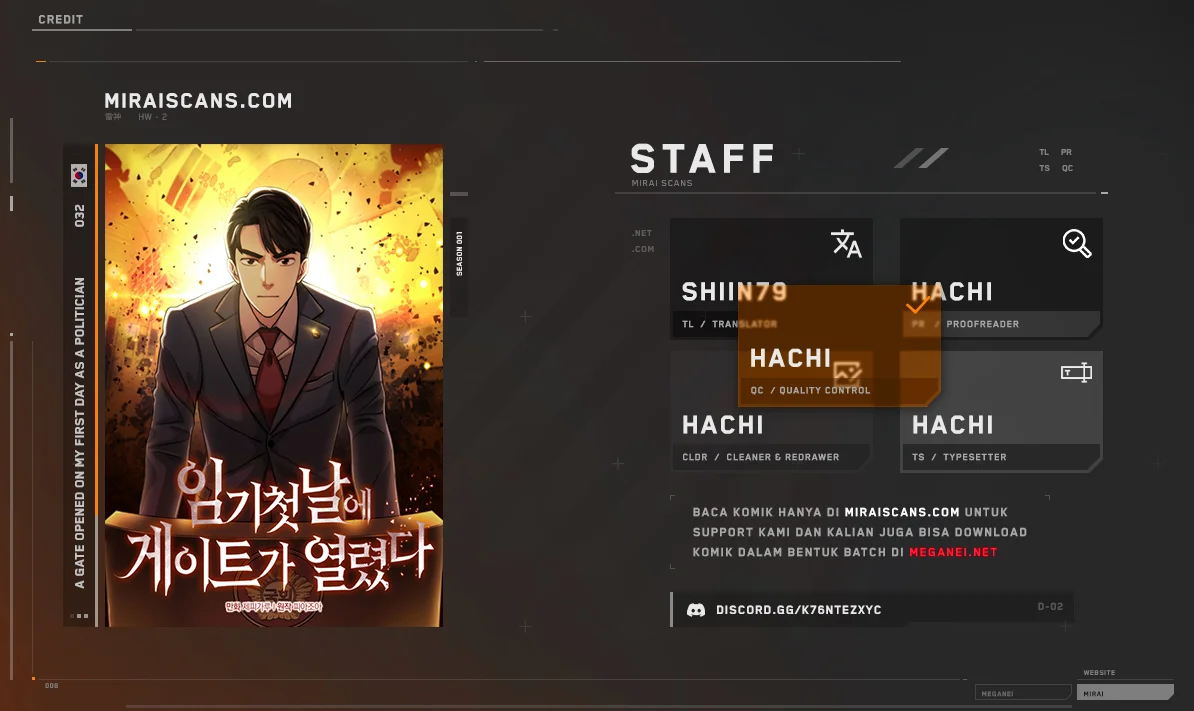 A Gate Opened On My First Day As A Politician Chapter 32 - halaman 1