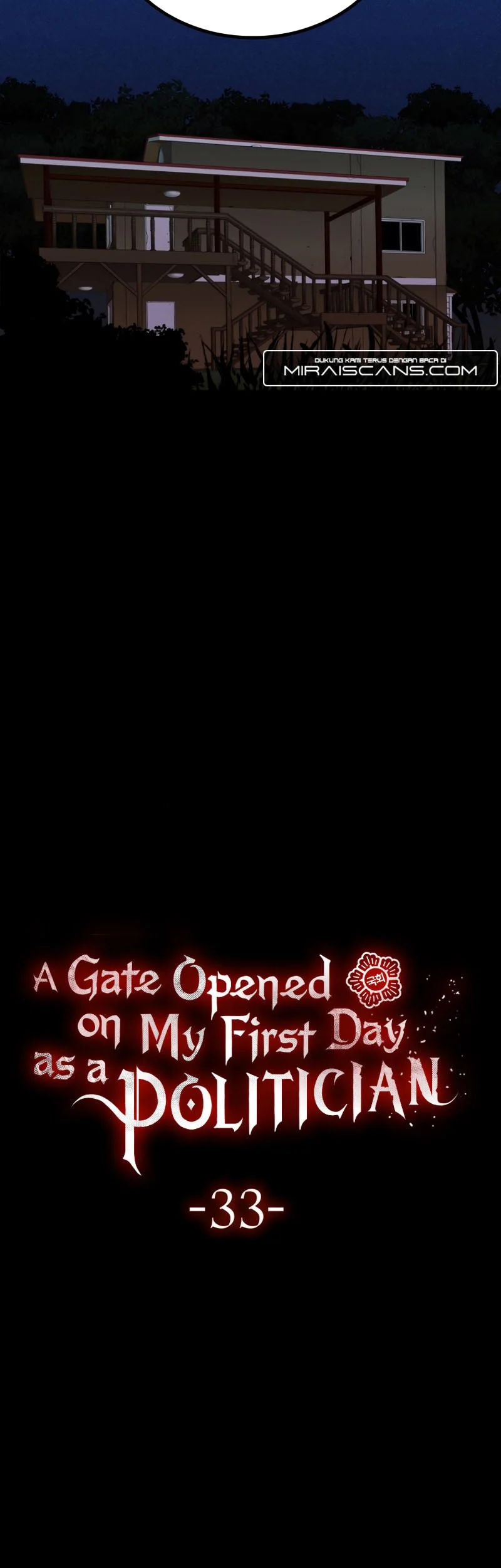 A Gate Opened On My First Day As A Politician Chapter 33 - halaman 9