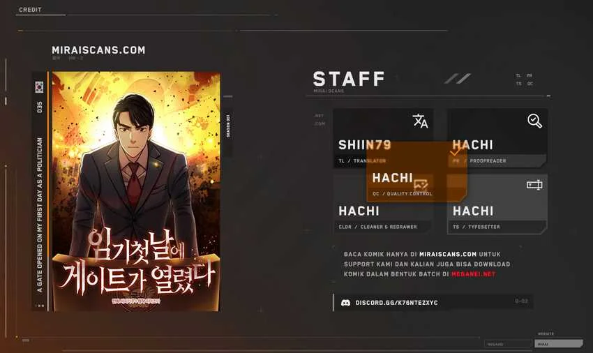 A Gate Opened On My First Day As A Politician Chapter 35 - halaman 1