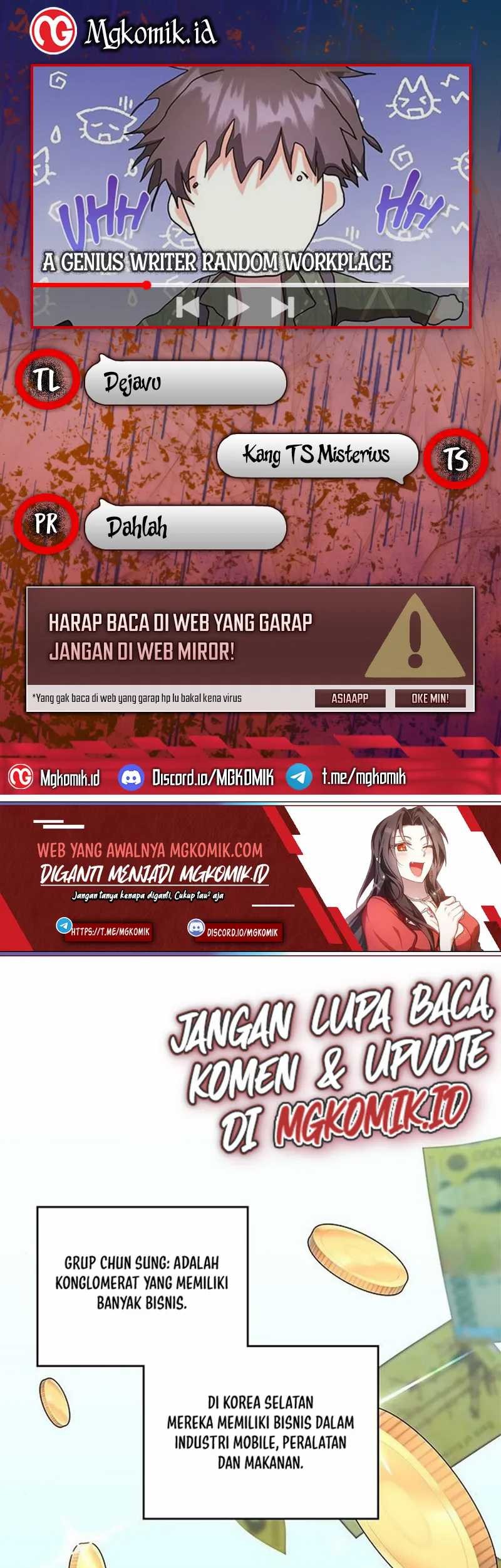 A Genius Writer’s Random Workplace (Genius Artist’s Random Studio) Chapter 14 - halaman 1