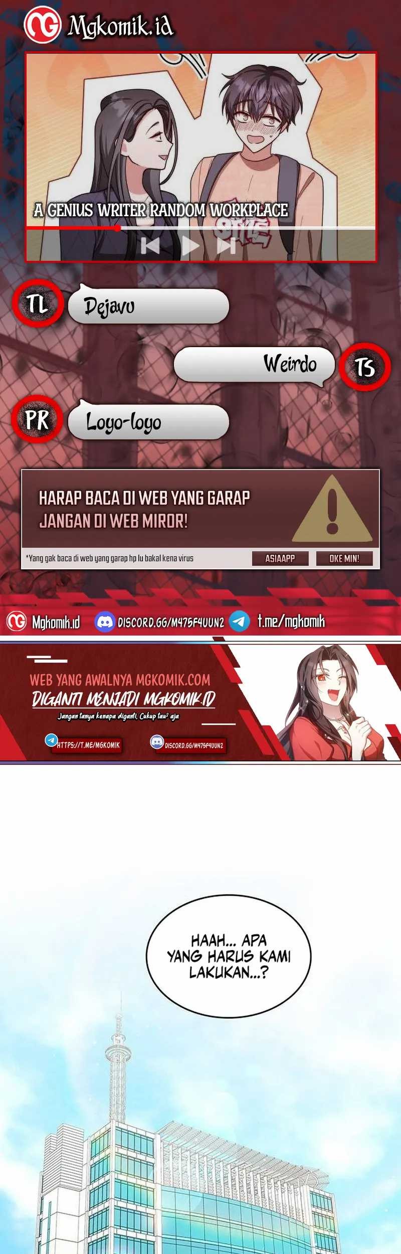 A Genius Writer’s Random Workplace (Genius Artist’s Random Studio) Chapter 23 - halaman 1