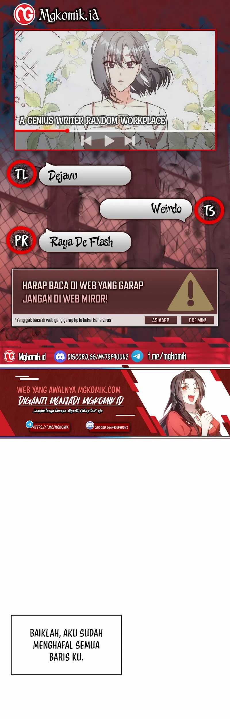 A Genius Writer’s Random Workplace (Genius Artist’s Random Studio) Chapter 26 - halaman 1