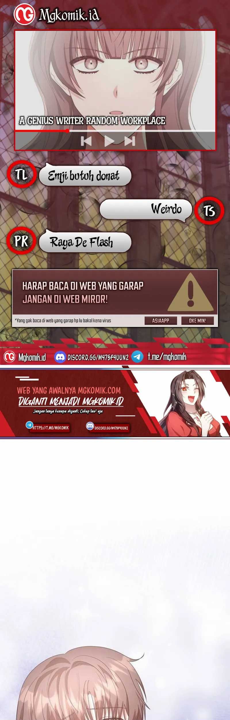 A Genius Writer’s Random Workplace (Genius Artist’s Random Studio) Chapter 31 - halaman 1