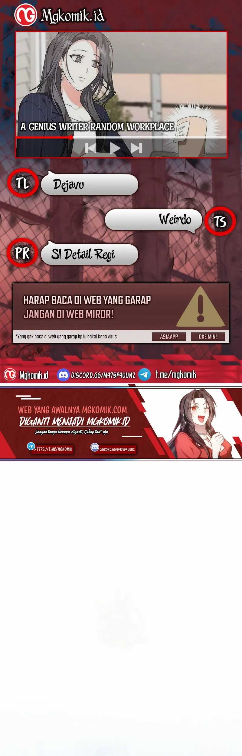 A Genius Writer’s Random Workplace (Genius Artist’s Random Studio) Chapter 4 - halaman 1