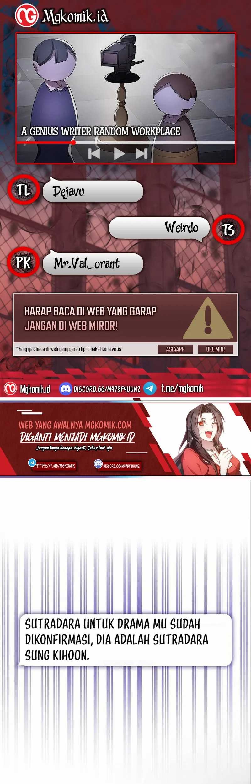 A Genius Writer’s Random Workplace (Genius Artist’s Random Studio) Chapter 8 - halaman 1