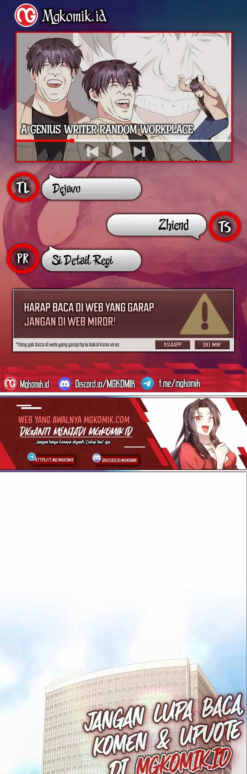 A Genius Writer’s Random Workplace (Genius Artist’s Random Studio) Chapter 9 - halaman 1