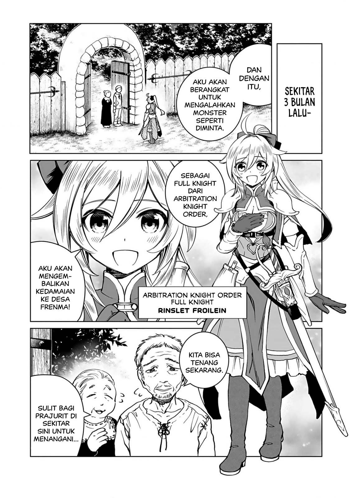 A Girl Who Longed to Be a "Hero" Aims to Be a "Hero" Even If She Falls Into Becoming a Vampire Chapter 1 - halaman 5