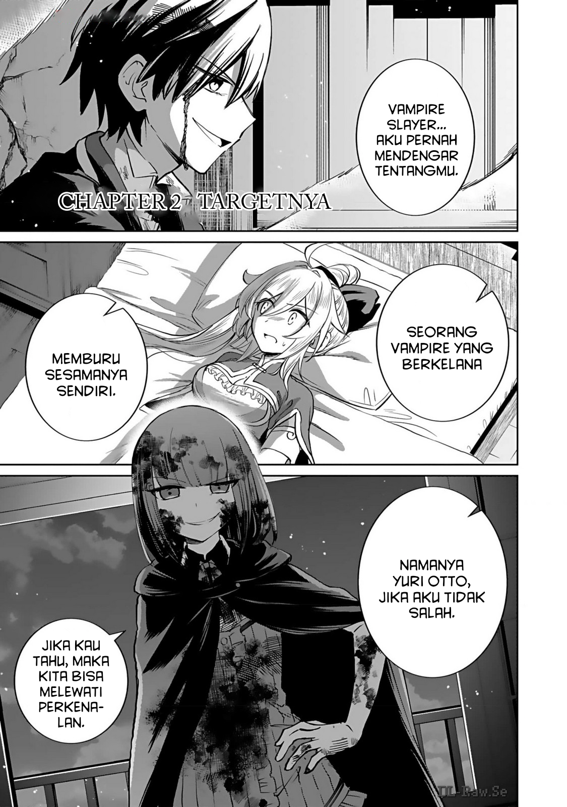 A Girl Who Longed to Be a "Hero" Aims to Be a "Hero" Even If She Falls Into Becoming a Vampire Chapter 2 - halaman 2