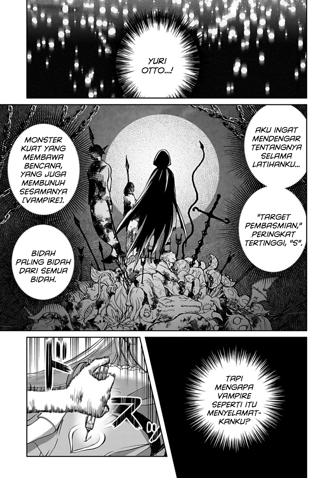 A Girl Who Longed to Be a "Hero" Aims to Be a "Hero" Even If She Falls Into Becoming a Vampire Chapter 2 - halaman 4