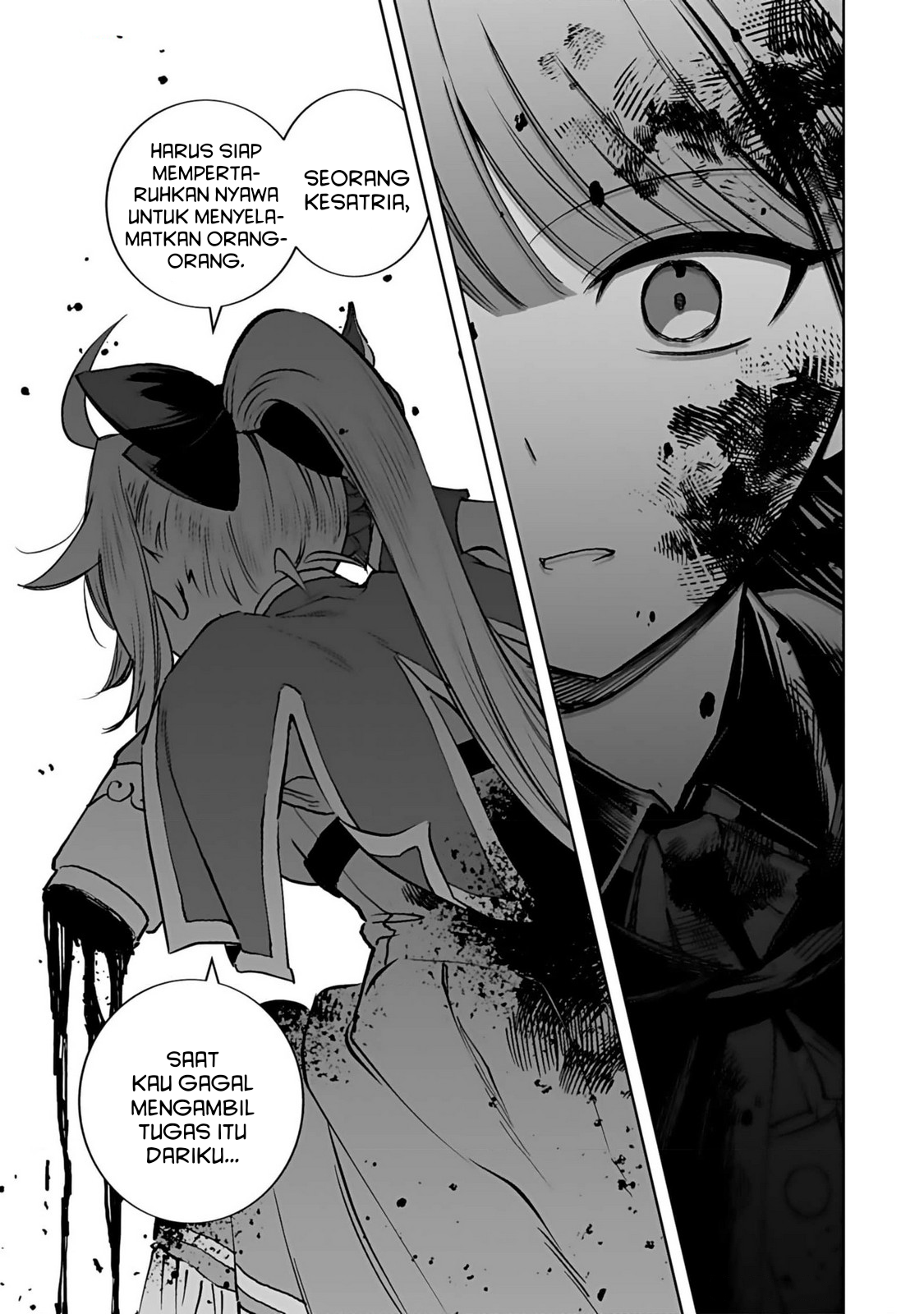 A Girl Who Longed to Be a "Hero" Aims to Be a "Hero" Even If She Falls Into Becoming a Vampire Chapter 3 - halaman 19