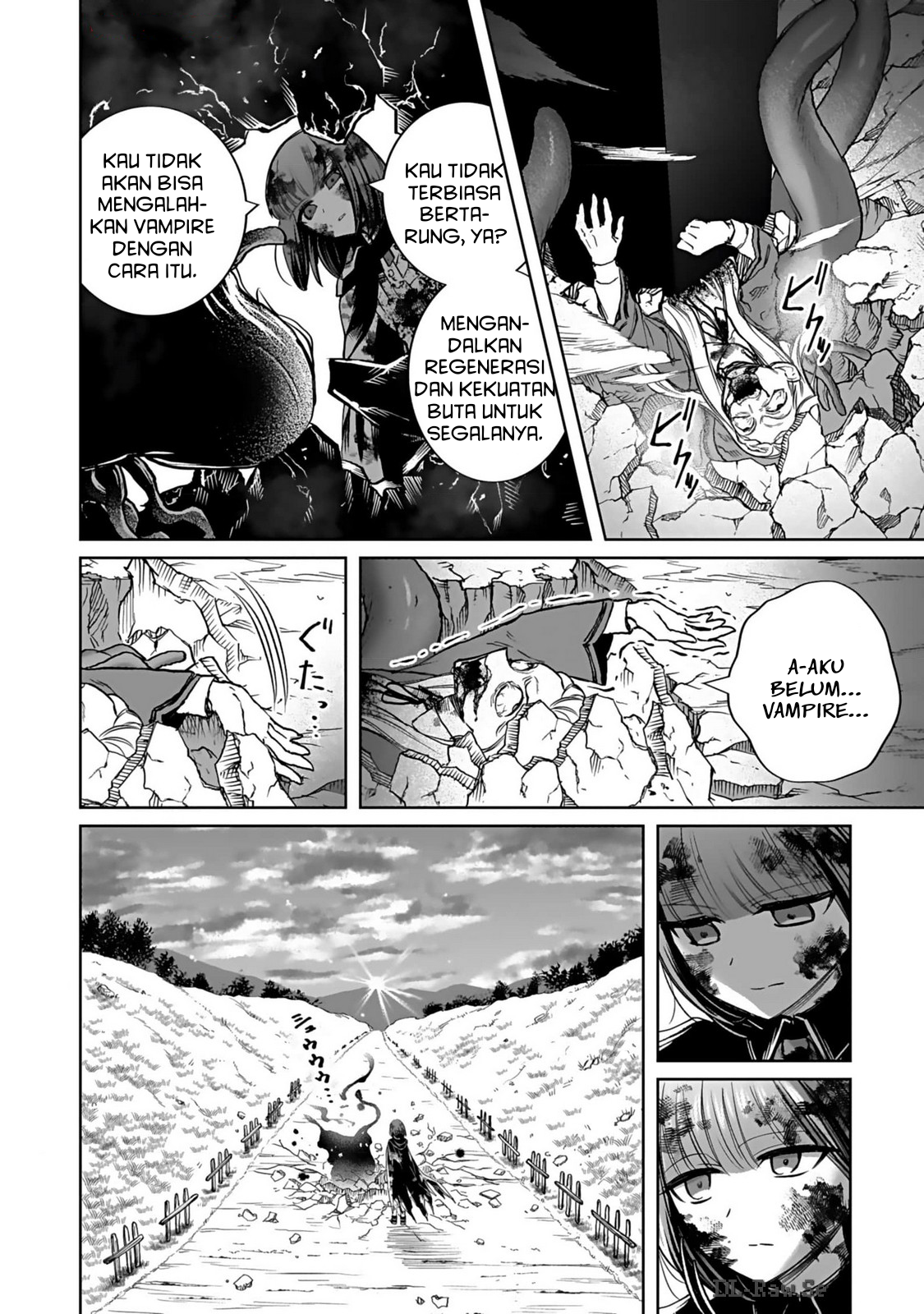 A Girl Who Longed to Be a "Hero" Aims to Be a "Hero" Even If She Falls Into Becoming a Vampire Chapter 3 - halaman 27