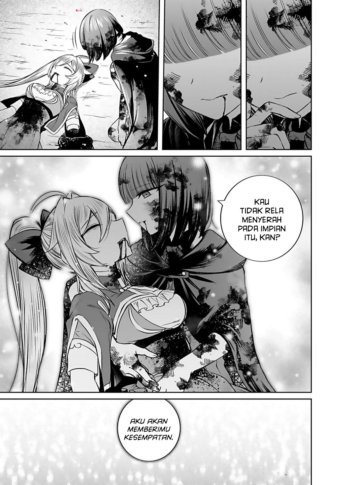 A Girl Who Longed to Be a "Hero" Aims to Be a "Hero" Even If She Falls Into Becoming a Vampire Chapter 3 - halaman 30