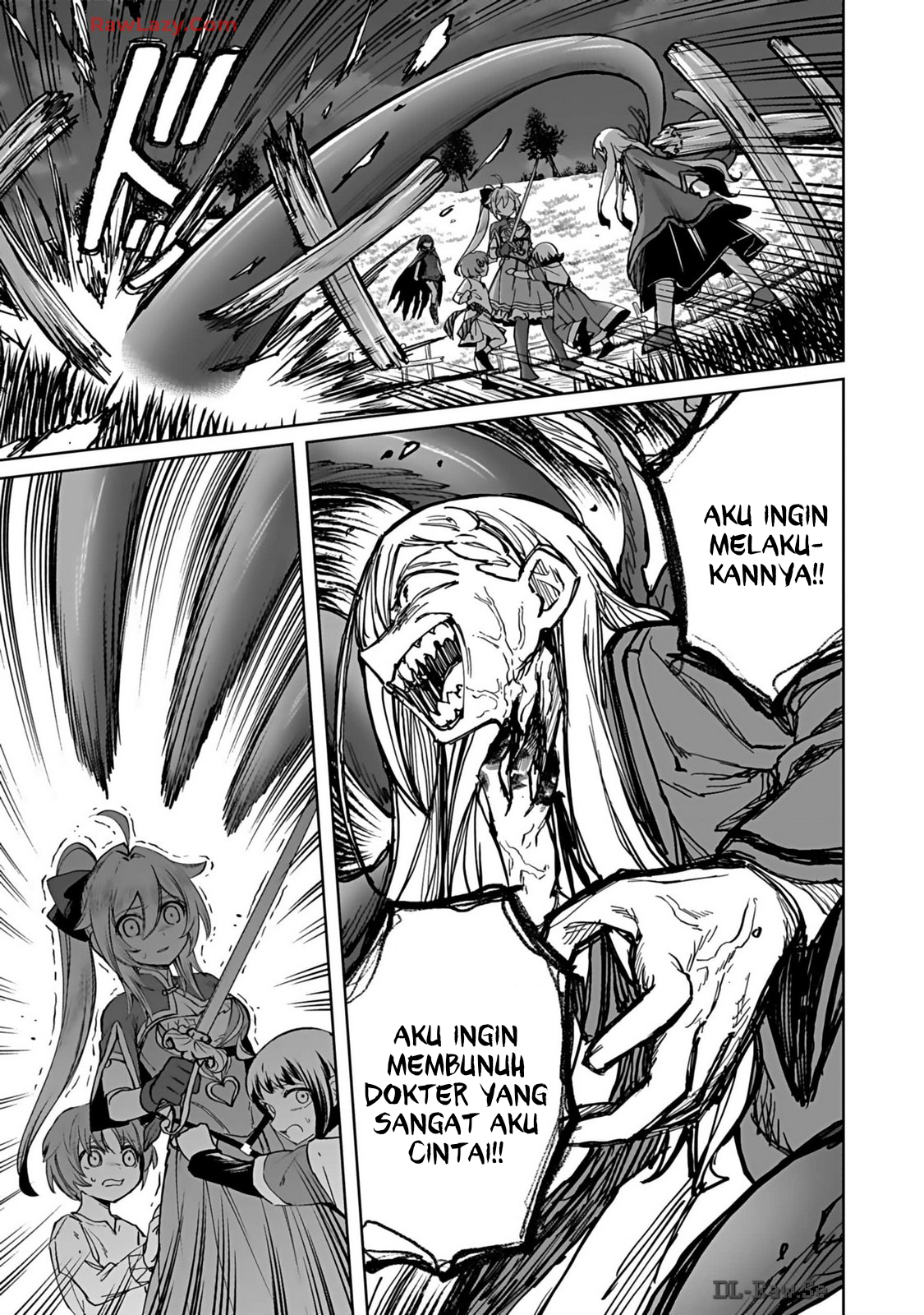 A Girl Who Longed to Be a "Hero" Aims to Be a "Hero" Even If She Falls Into Becoming a Vampire Chapter 3 - halaman 4
