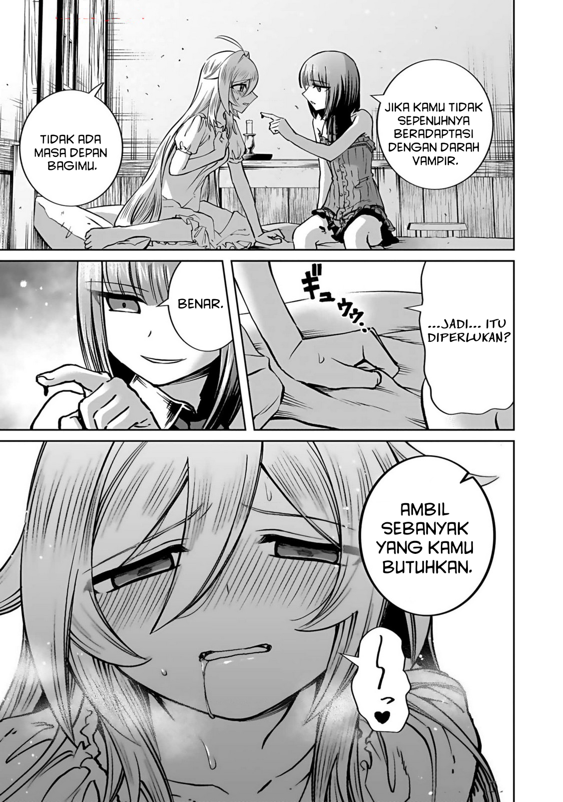A Girl Who Longed to Be a "Hero" Aims to Be a "Hero" Even If She Falls Into Becoming a Vampire Chapter 4 - halaman 10