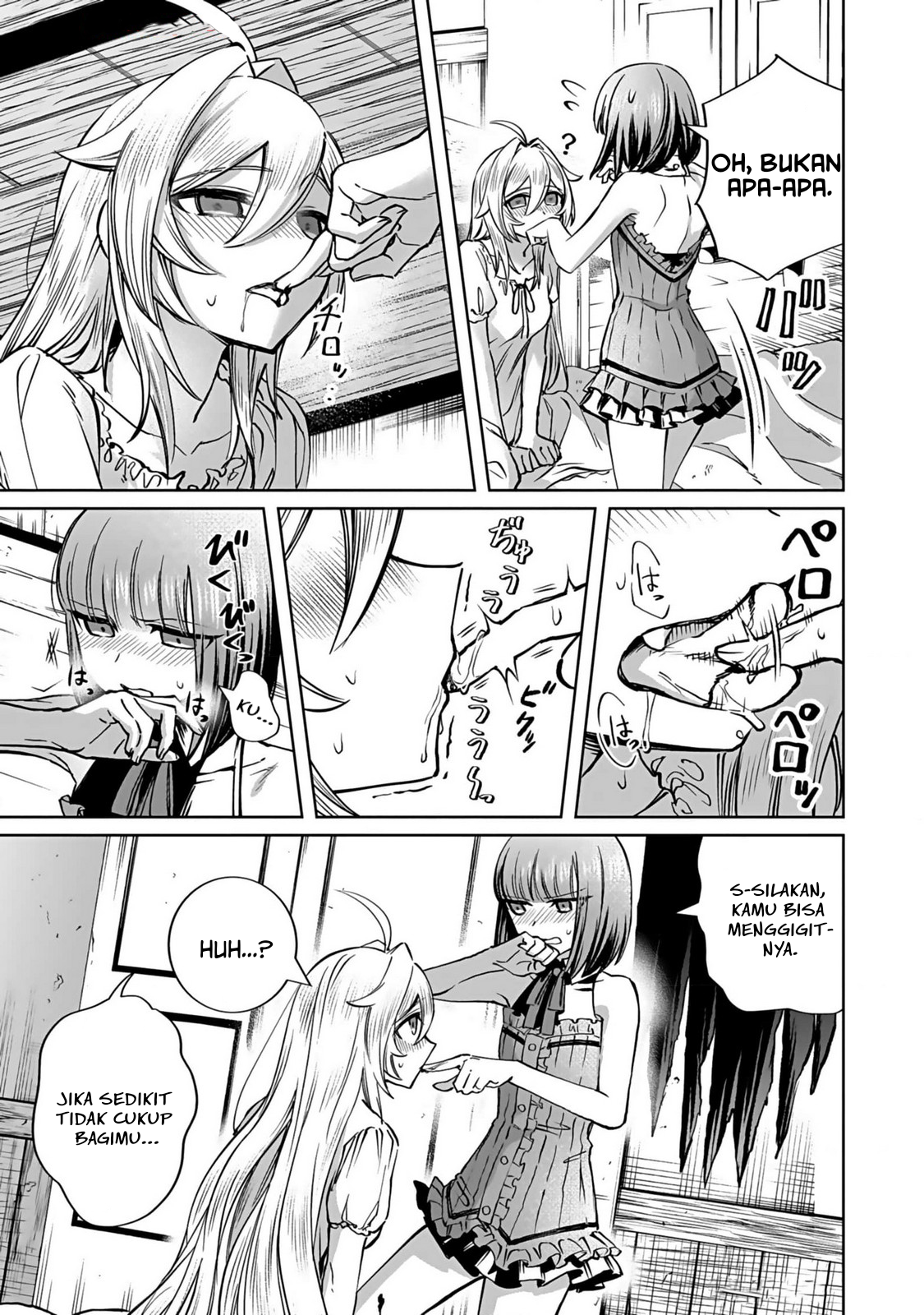 A Girl Who Longed to Be a "Hero" Aims to Be a "Hero" Even If She Falls Into Becoming a Vampire Chapter 4 - halaman 12